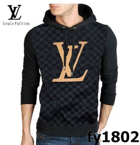 louis vuitton hoody damier long sleeve men dhgate|louis vuitton sweater bag.